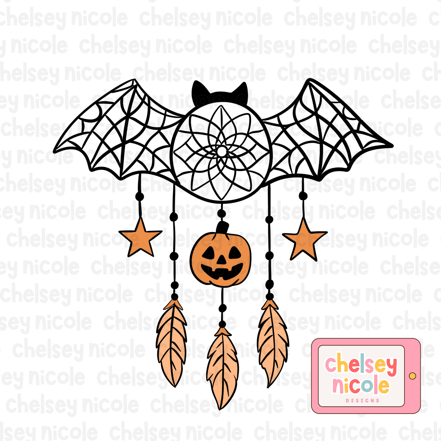 Dream Catcher Halloween PNG | Spooky Dream Catcher PNG | Halloween PNG