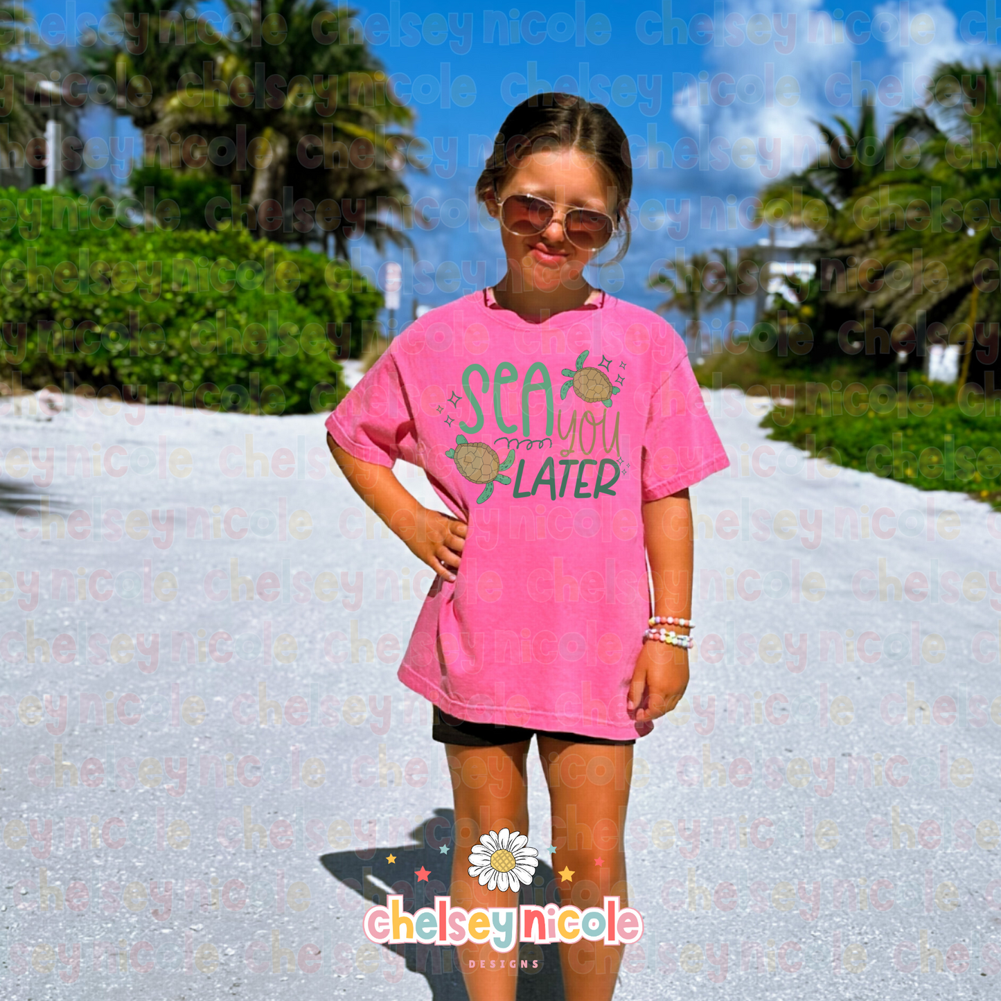 Sea You Later PNG - Sea Turtle PNG - Cute Beach PNG