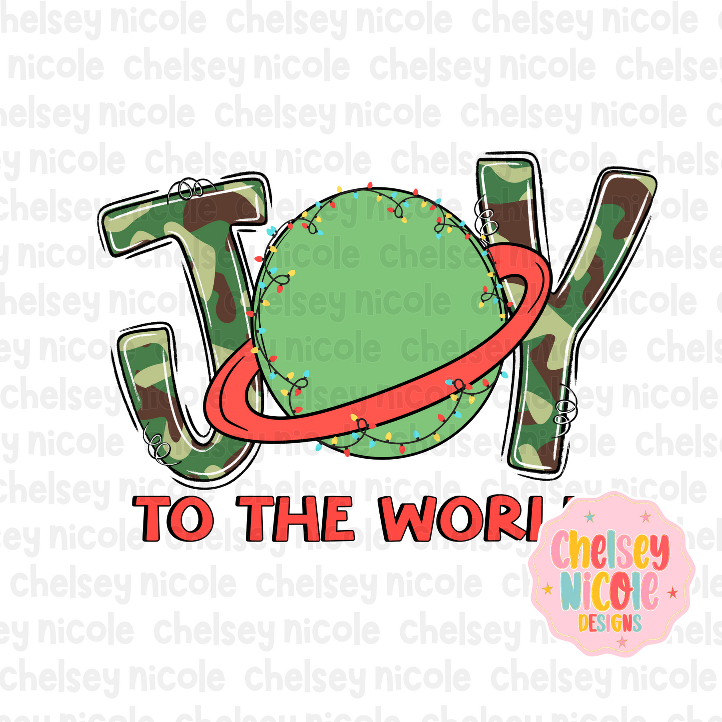 Camo Joy To The World PNG | Camo Boys Christmas PNG | Kids Christmas PNG | Joy To the World PNG | Design for DTF/Sublimation and more