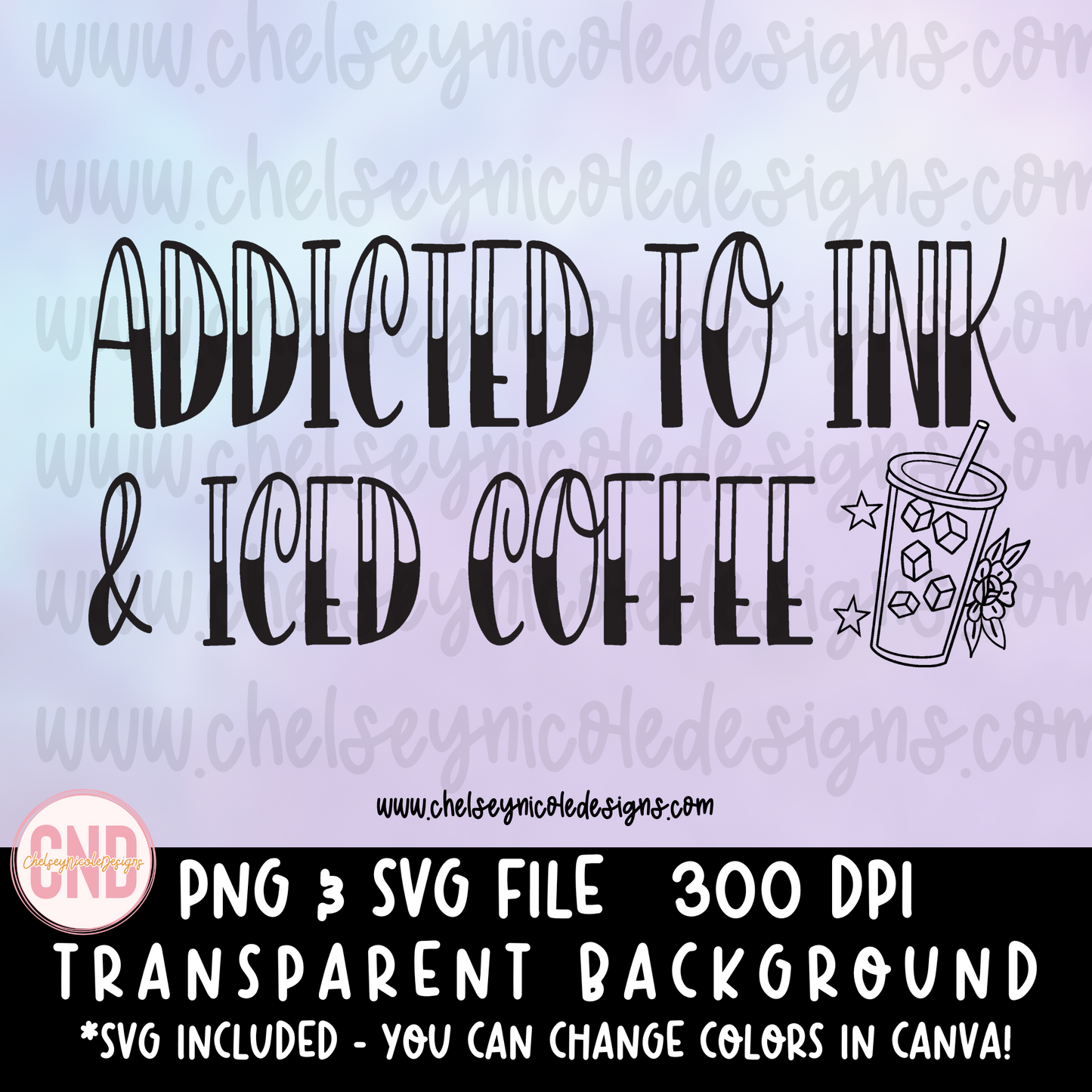 Addicted To Ink & Iced Coffee