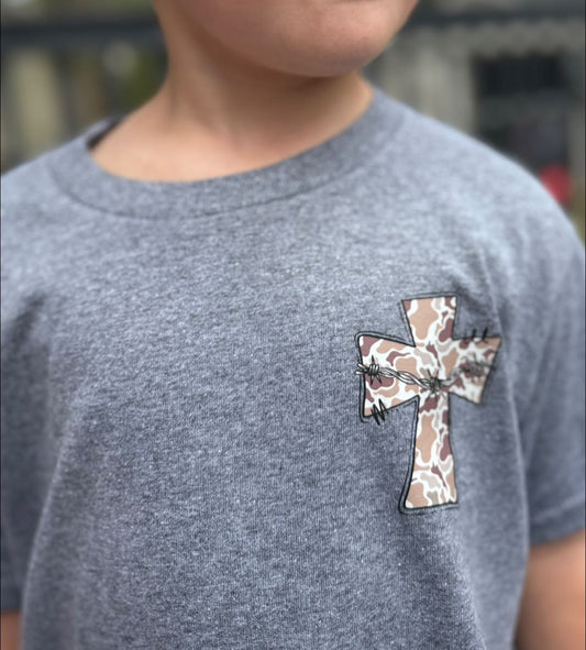 Camo On The Inside, Jesus On The Outside T-Shirt