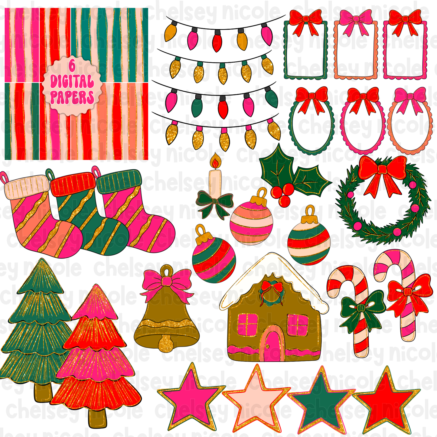 Chelsey Nicole Designs X Caplinger Creations - Christmas!
