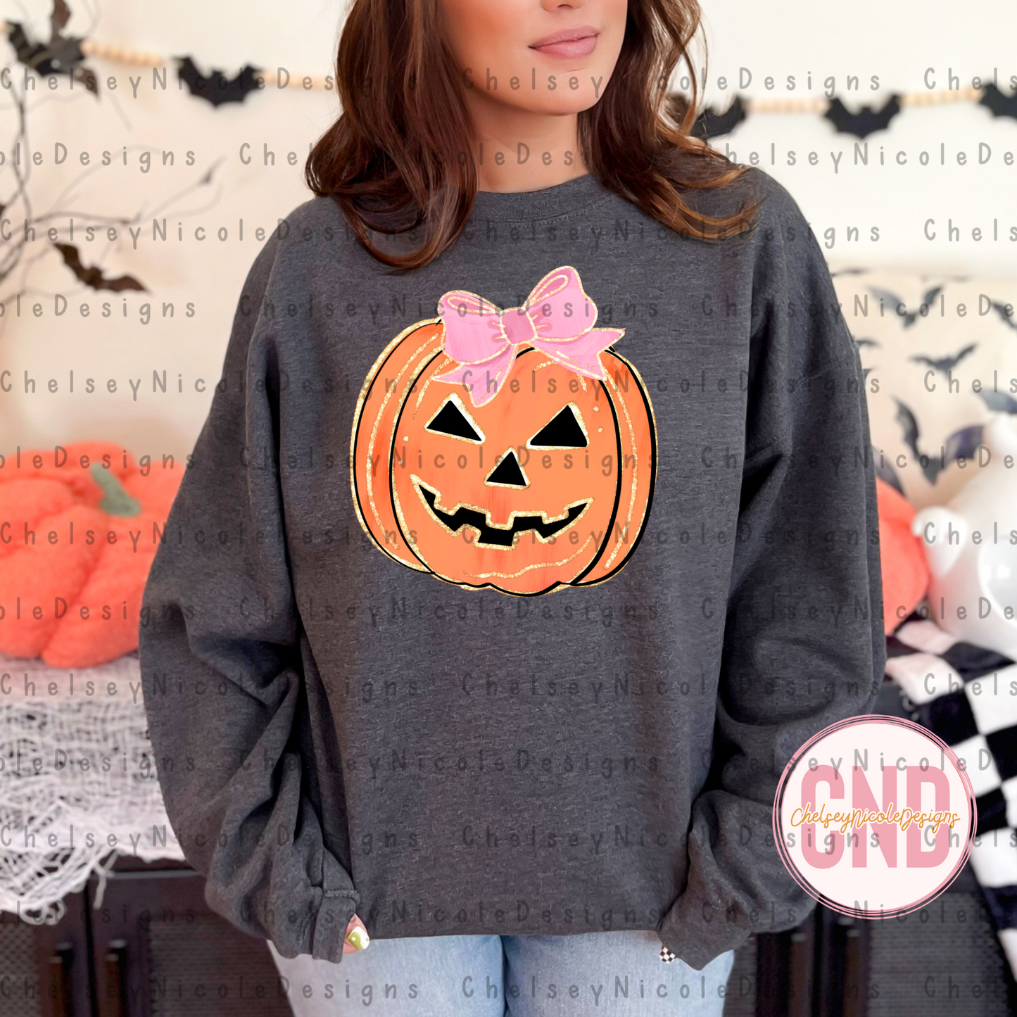 Glitter Ghoul Design Bundle - 4 Glitter Halloween Designs