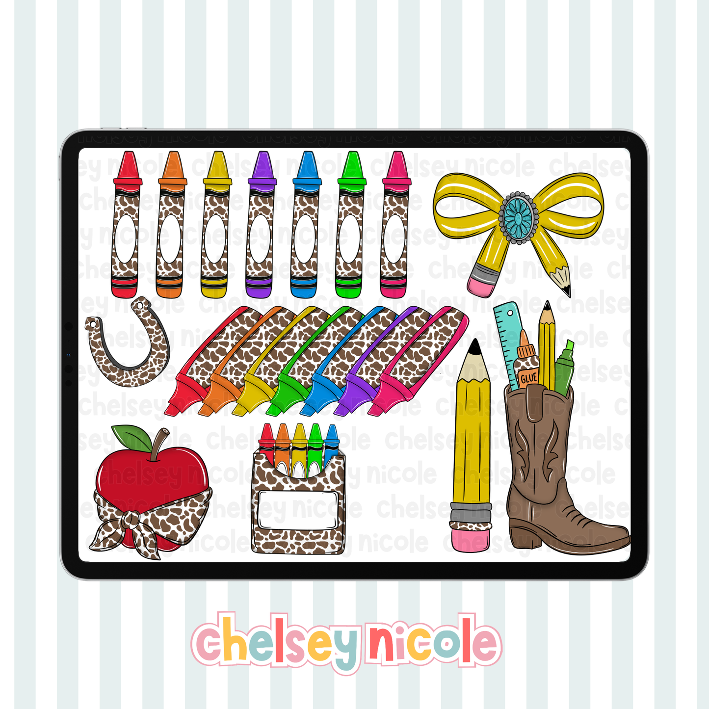 Cow Print Back To School - Commercial use Allowed (Copy)