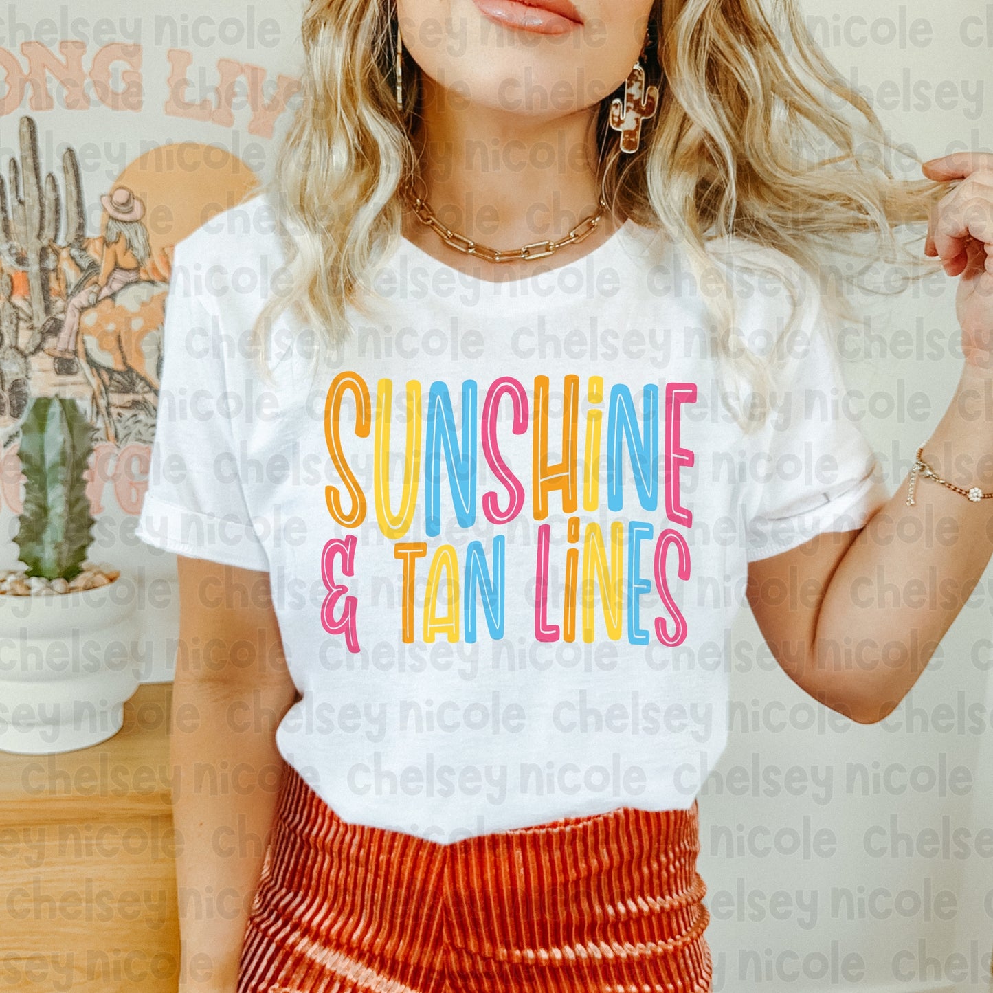 Sunshine & Tan Lines PNG | Sun Tan PNG | Summer PNG