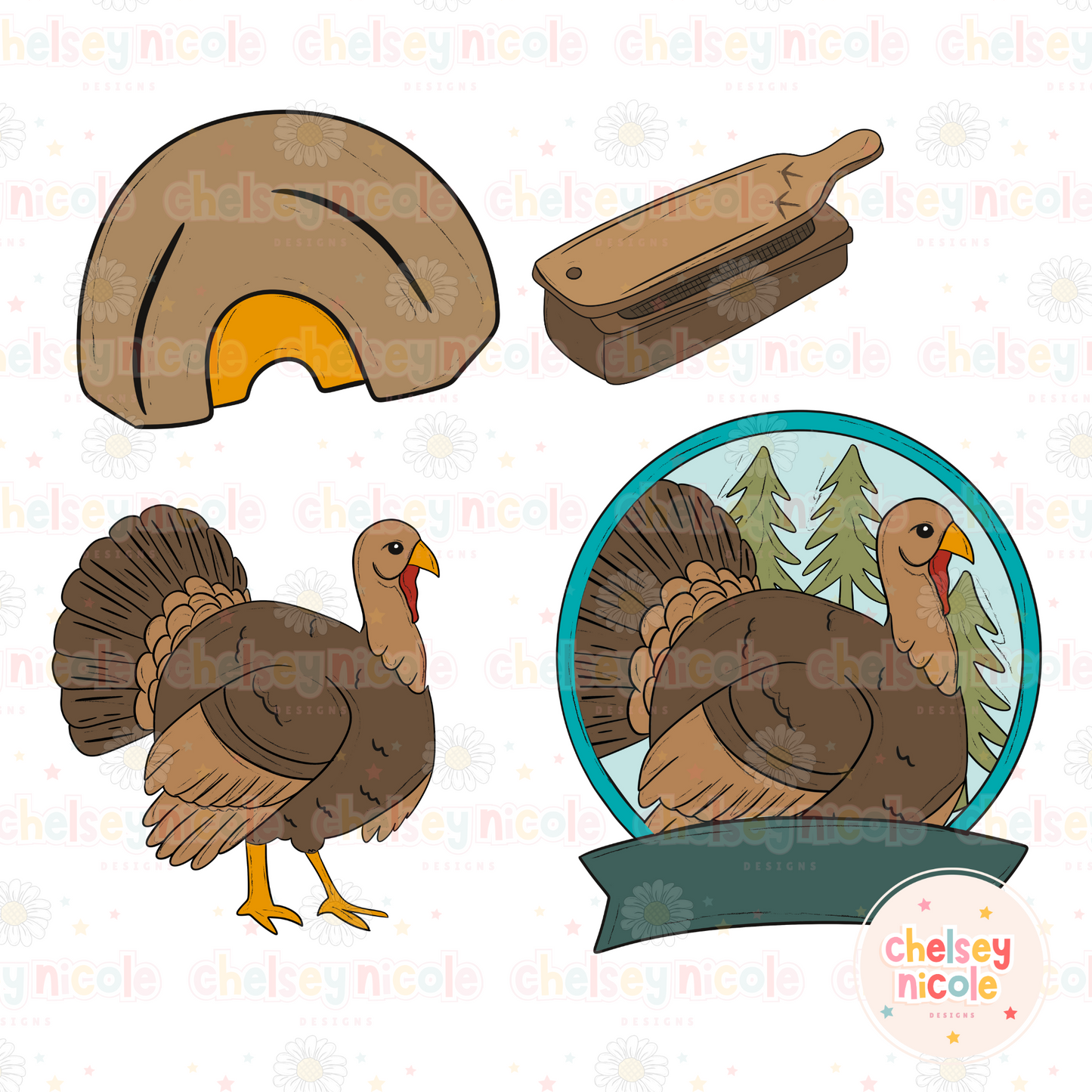 Hunting/Fishing Clip Art Bundle