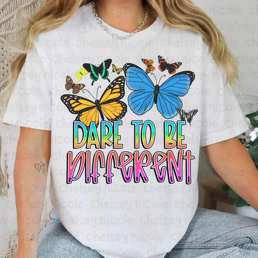 Dare to Be Different PNG