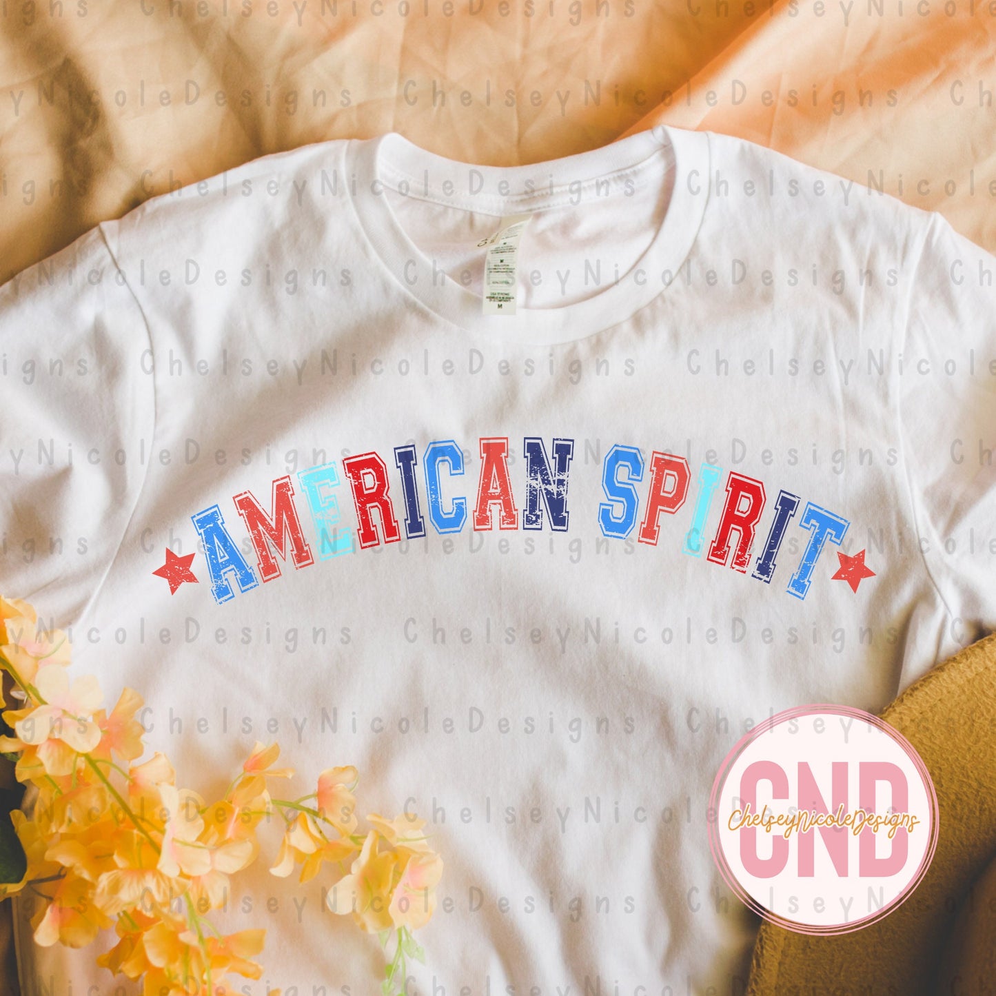 American Spirit PNG | Varsity Patriotic PNG | 4th Of July PNG | Patriotic designs | Sticker designs | t-shirt design