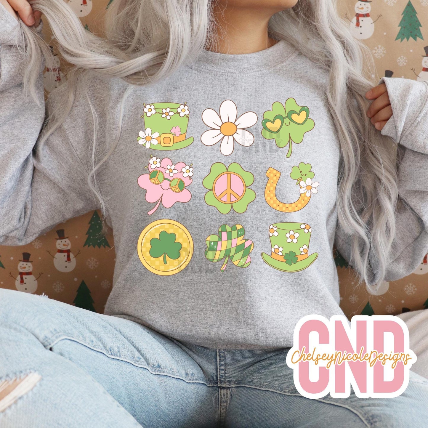 Pastel Retro St Patricks PNG, Girly St Paddys PNG, Retro Pastel St Patricks Day T shirt design, Girl St Patricks Design, Girly PNG, Trending