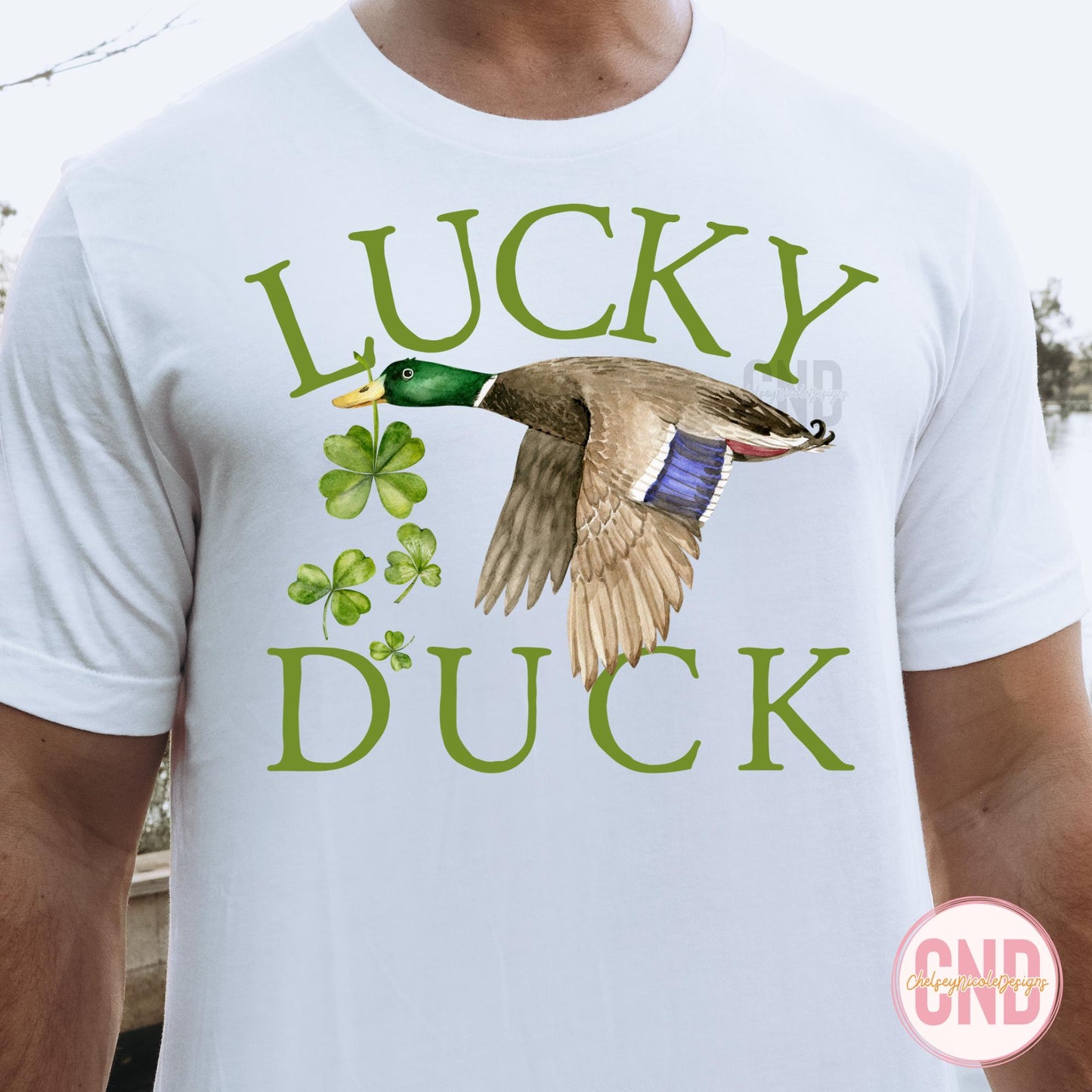 Lucky Duck PNG, Mallard St Patricks PNG, Lucky Duck Design, Southern Design, Boys St Patricks PNG, Mallard Duck png
