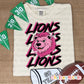 Pink Grunge Football Mascot PNG (Different Teams Available)