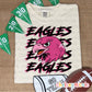 Pink Grunge Football Mascot PNG (Different Teams Available)