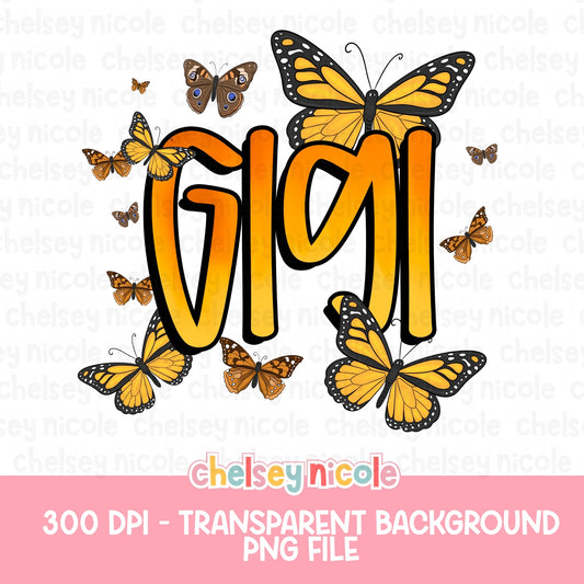 Butterfly Gigi PNG