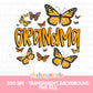 Butterfly Grandma PNG