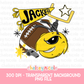 Jackets Football PNG |Jacket Mascot PNG | Hand Drawn Football Digital Design
