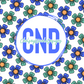 Retro Floral Social Media Canva Template