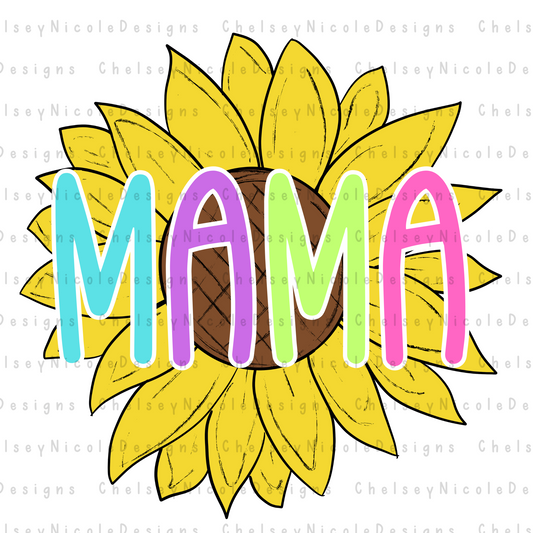 Sunflower Name Canva Template