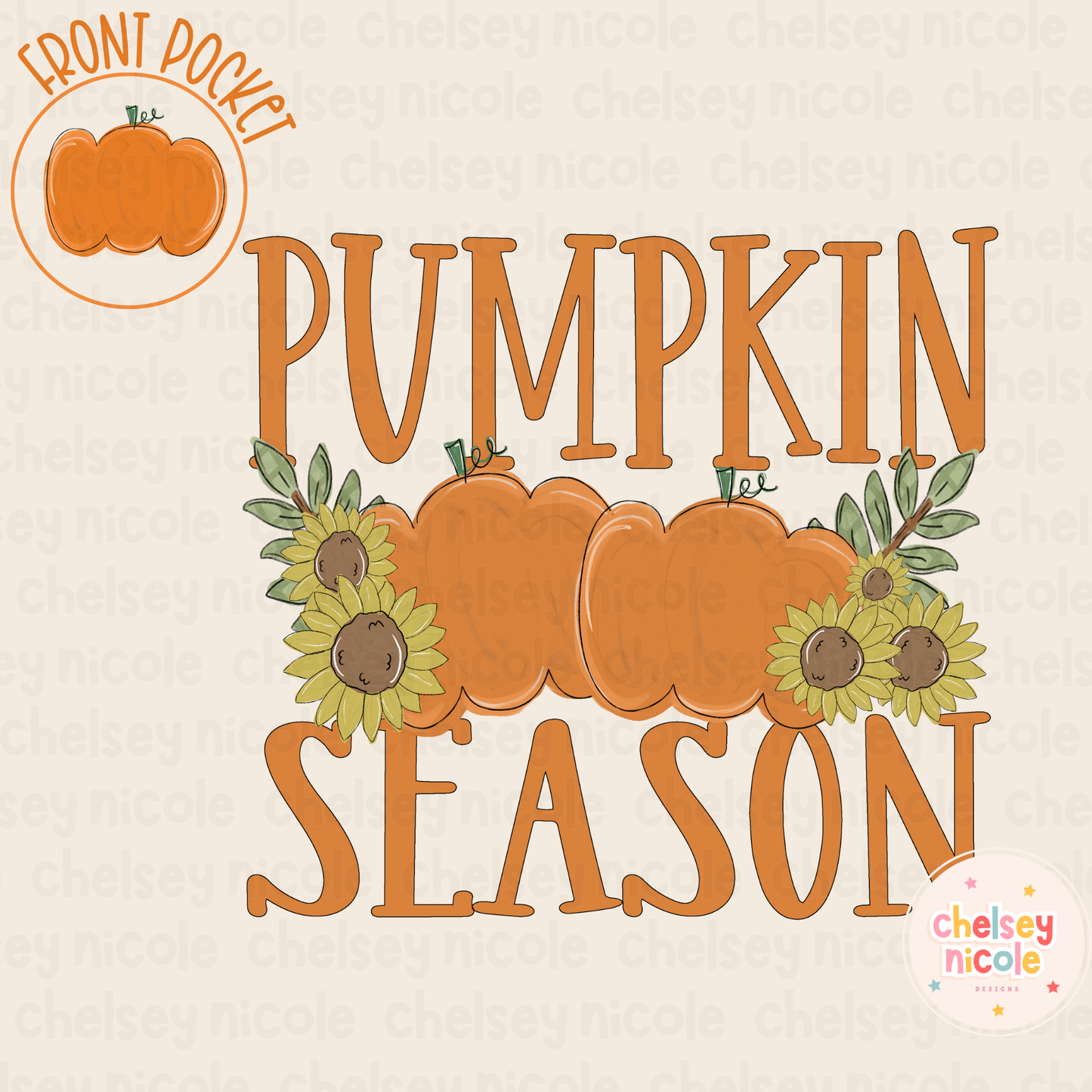 Pumpkin Season PNG - Painted Pumpkins PNG - Fall Season PNG