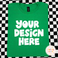 Gildan Irish Green Mockup - St Patricks Day Mockup - Green Gildan Softstyle Mockup