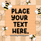 Spring Bee Social Media Graphic - Editable Canva Template Included