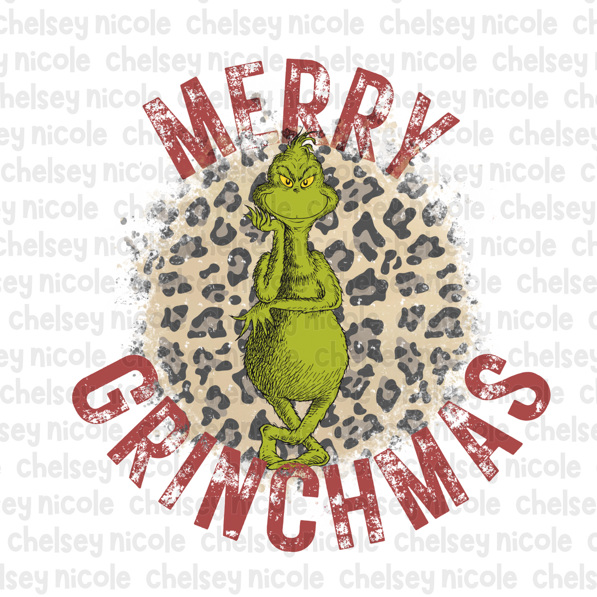 Merry Grinchmas PNG