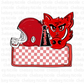 Razorbacks Name Plate PNG -  Mascot Name Plate PNG *ADD YOUR OWN NAME*