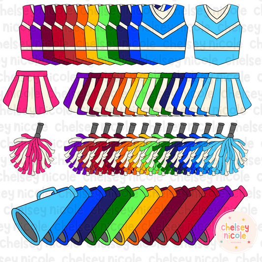 Football Game Day Clipart Bundle - Football Season Clipart bundle - Fun school Spirit Clip Art