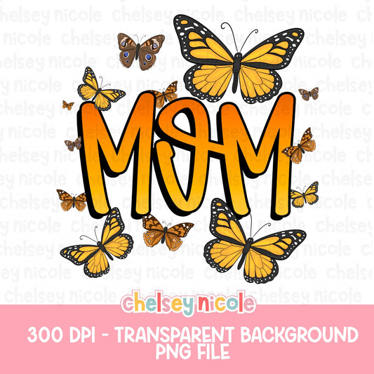 Mom Butterfly PNG