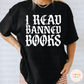 I Read Banned Books PNG | Grunge Book PNG |Banned Book Design