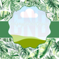 Tropical Bright Flowers Social Graphics - Canva Template Included