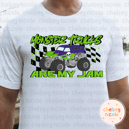 Monster Trucks Are My Jam PNG - Commercial Use PNG