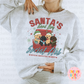Santas Good Boy Social Club | Golden Retriever Christmas PNG | Christmas Social Club PNG | Design for DTF and Sublimation