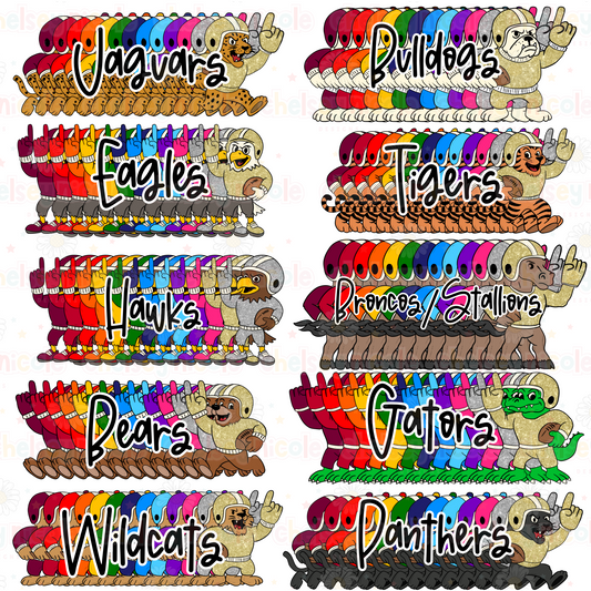 Chelsey Nicole Designs X Caplinger Creations - FRIDAY NIGHT LIGHTS!