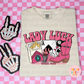 Lady Luck Social Club PNG | Cute Vegas PNG | Grunge Punchy Western Design | Digital Design for DTF and Sublimation