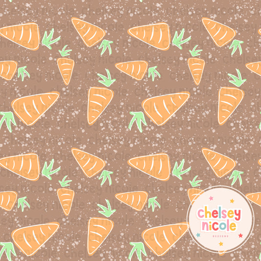 Carrot Seamless File - Commercial Use Included