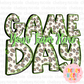 Game Day Canva Template | Custom Game Day Template | Leopard Game Day PNG