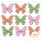 SeerSucker Butterfly Grid | Butterfly PNG | Butterfly Grid PNG