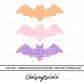 Glitter Ghoul Design Bundle - 4 Glitter Halloween Designs