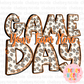 Game Day Canva Template | Custom Game Day Template | Leopard Game Day PNG