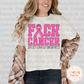 F*CK CANCER PNG | Breast Cancer Awareness PNG | Cancer Awareness PNG | Pink Breast Cancer Awareness Design