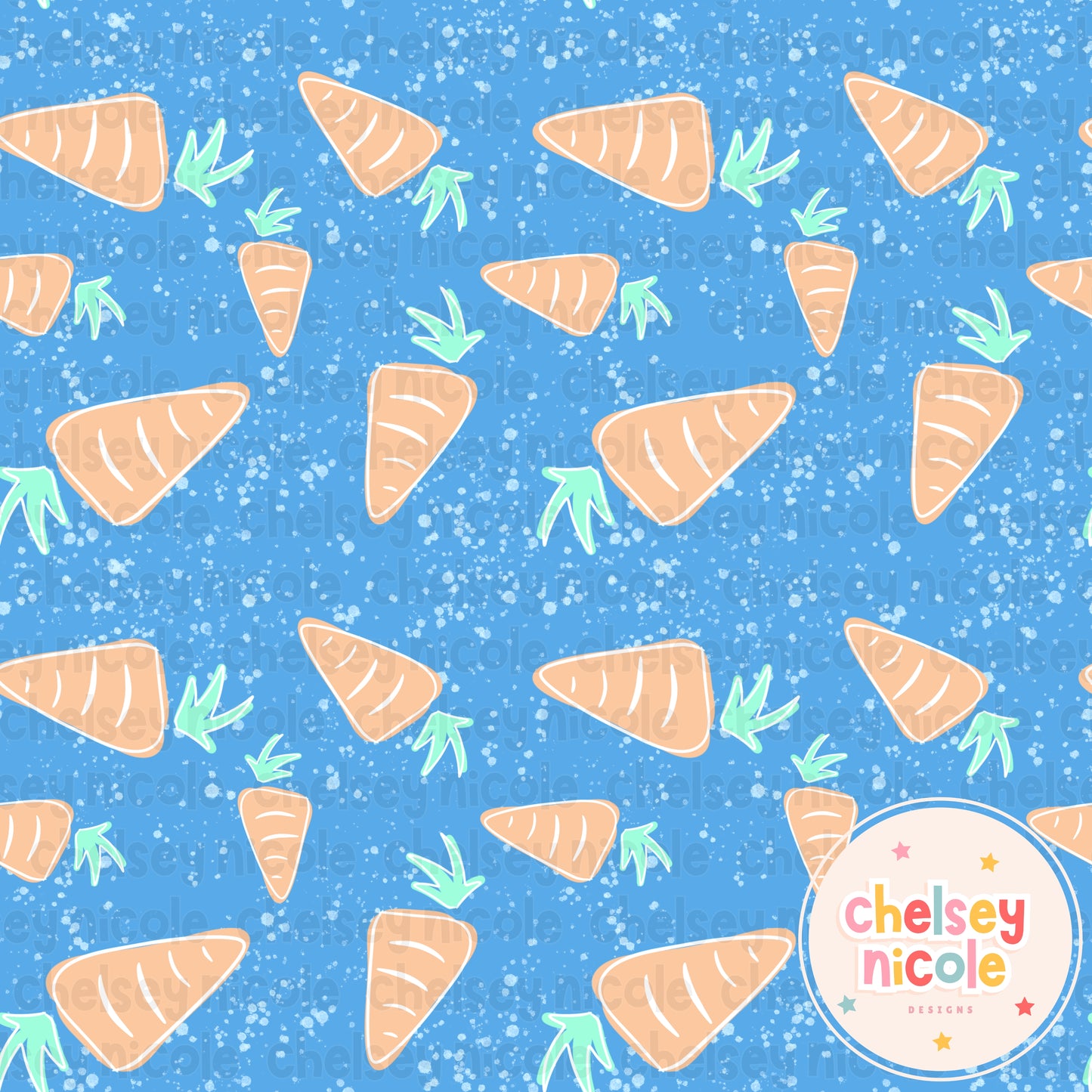 Carrot Seamless File - Commercial Use Included