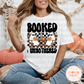 Booked and Unbothered Ghost PNG | Bookish Ghost PNG | Halloween Funny Book PNG