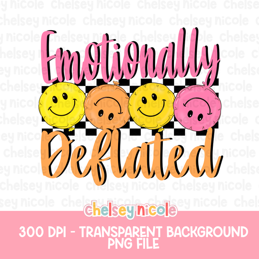Emotionally Deflated PNG | Funny Snarky PNG | Deflated Balloon PNG