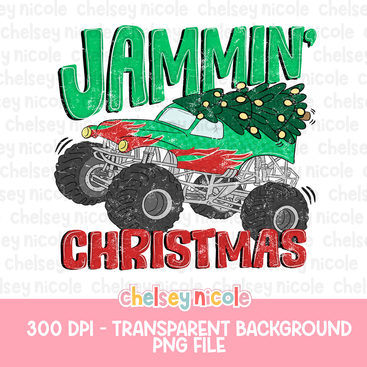 Jammin Christmas PNG