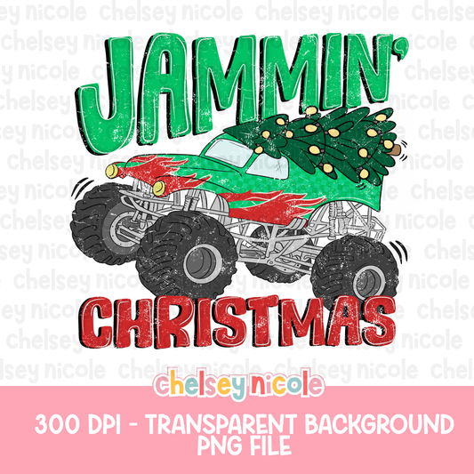 Jammin Christmas PNG
