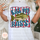 Kiss My Bass PNG | Patriotic Bass Design - Design for Sublimation & DTF