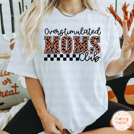 Overstimulated Moms Club PNG - COLLAB