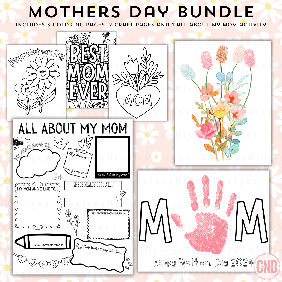 Mothers Day Digital Download Bundle