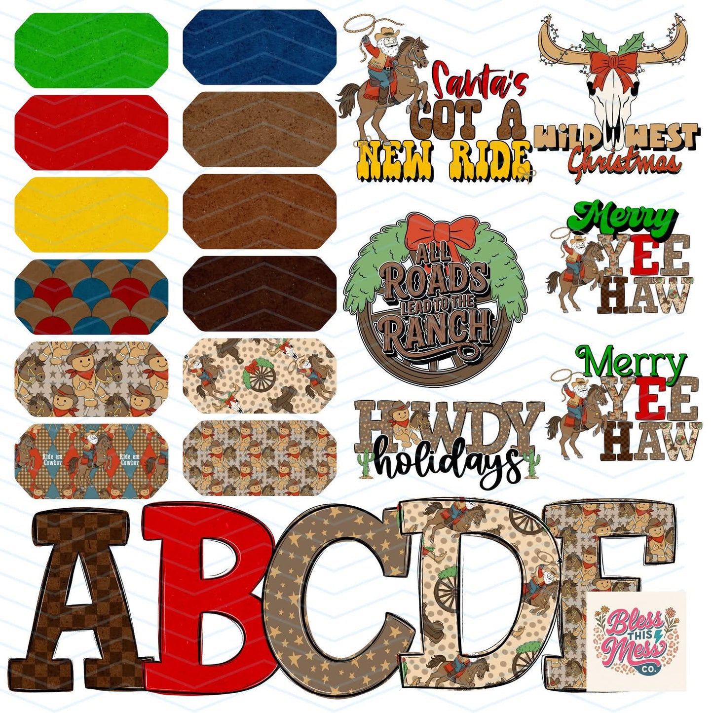 Western Christmas Collab Chelsey Nicole X Bless This Mess