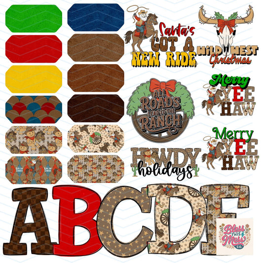 Western Christmas Collab Chelsey Nicole X Bless This Mess